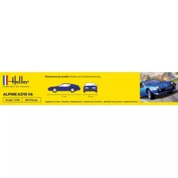 Alpine A310 V6 1/43 Heller Heller 80146 - 4