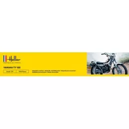 Moto Yamaha TY 125 1/8 Heller Heller HEL-80902 - 4