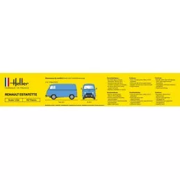 Renault Estafette 1/24 Heller Heller 80743 - 4