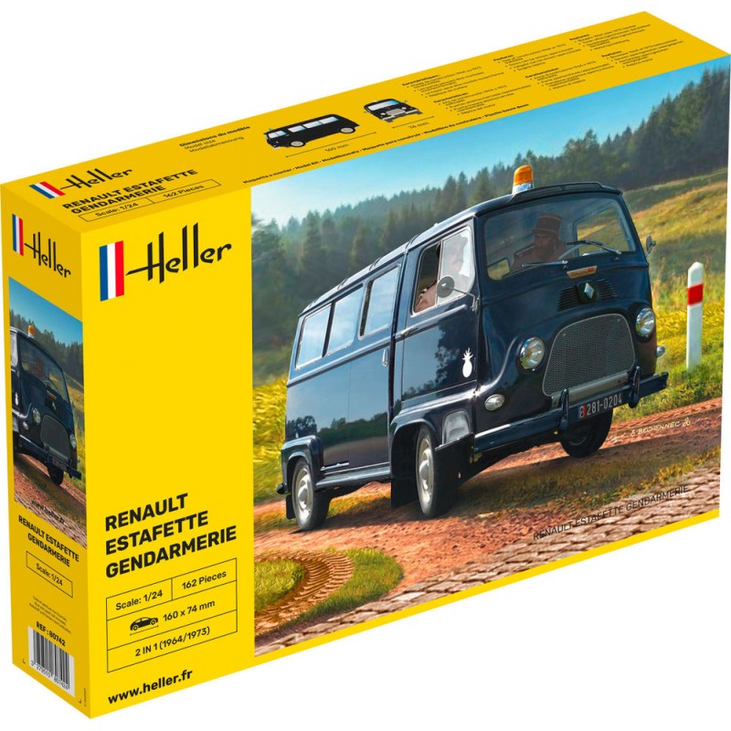 Renault Estafette Gendarmerie 1/24 Heller Heller 80742 - 1