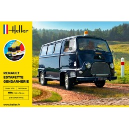 Renault Estafette Gendarmerie 1/24 Heller + glue and paints Heller HEL-56742 - 2