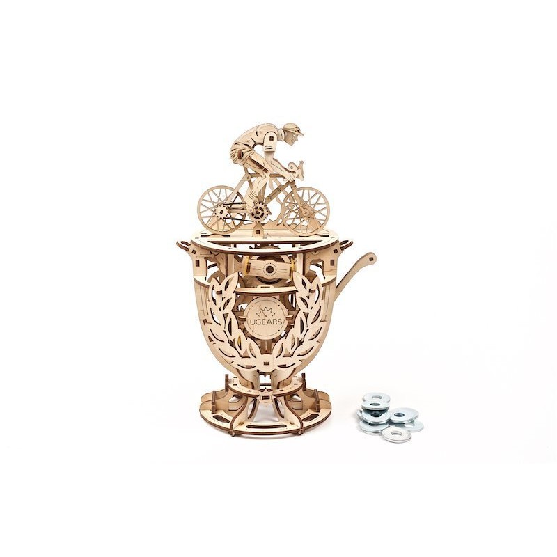 Cycliste Automate Puzzle 3D bois UGEARS UGEARS UG-70148 - 1