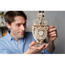 Cyclist Automaton Puzzle 3D wood UGEARS UGEARS UG-70148 - 2