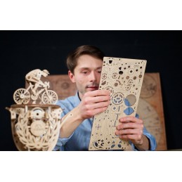 Cyclist Automaton Puzzle 3D wood UGEARS UGEARS UG-70148 - 3