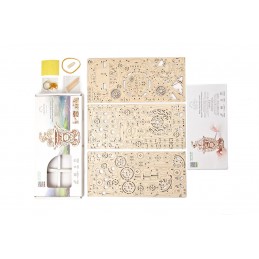 Cycliste Automate Puzzle 3D bois UGEARS UGEARS UG-70148 - 9
