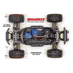 copy of MAXX 4S Brushless TQi TSM ID RTR 89076-4 Traxxas Traxxas TRX-89086-4 - 17