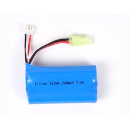 Li-Ion Battery 7.4V 1500mAh (Mini Tamiya) Boat Exocet 380 T2M T2M T4942/33B - 1