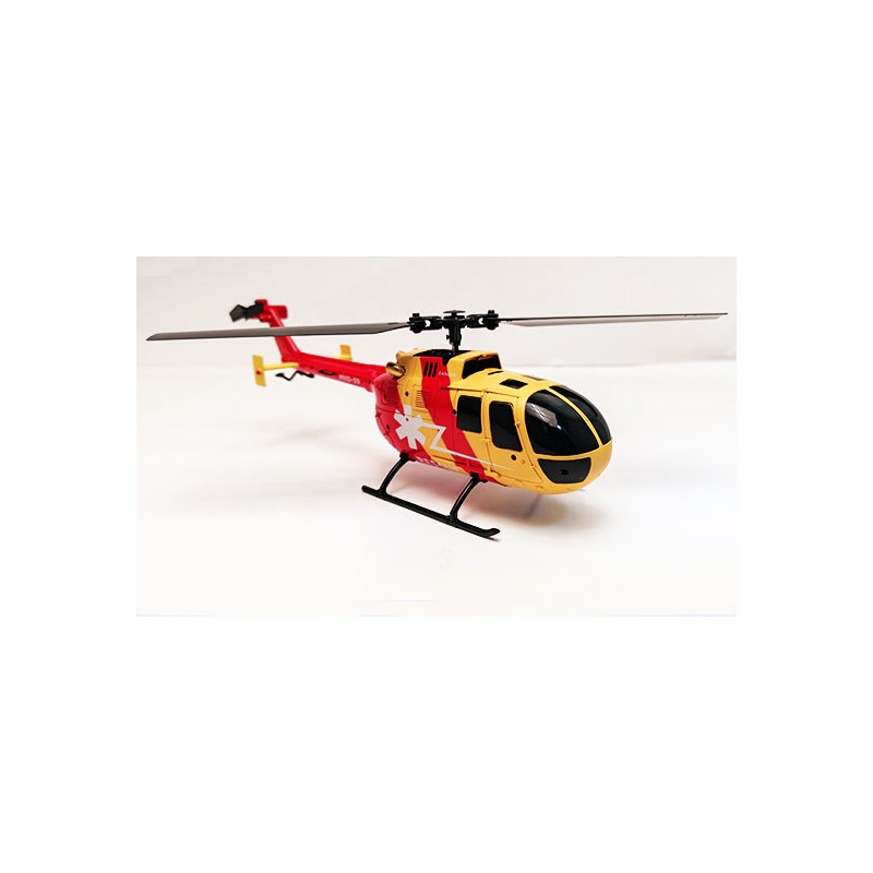 MHDFLY Hélicoptère Radiocommandé C400 Rescue Quadripale Débutant - JJMstore