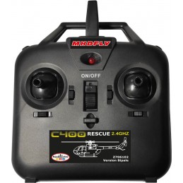 Helicopter C400 Rescue Bipale RTF MHD Scientific-MHD Z706102 - 6