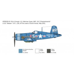 F4U-4 Corsair Guerre de Corée 1/72 Italeri Italeri I1453 - 5