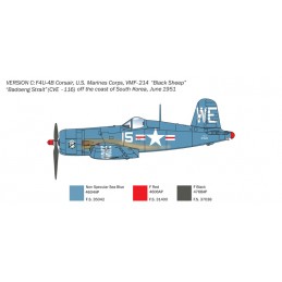 F4U-4 Corsair Guerre de Corée 1/72 Italeri Italeri I1453 - 6
