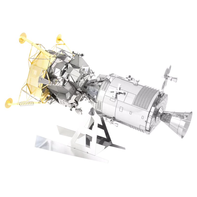 Apollo CSM with Metal Earth Lunar Module Metal Earth MMS168 - 1