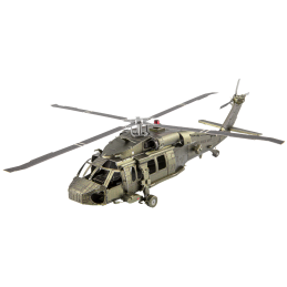 Sikorsky Black Hawk Metal Earth Helicopter Metal Earth MMS461 - 1