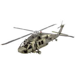 Sikorsky Black Hawk Metal Earth Helicopter Metal Earth MMS461 - 1