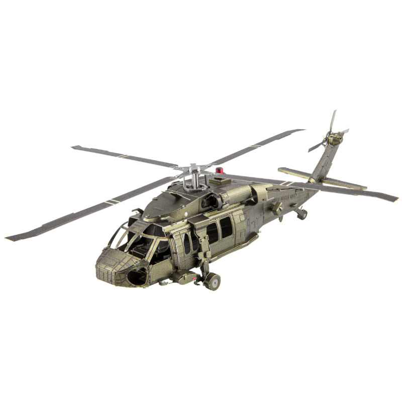 Sikorsky Black Hawk Metal Earth Helicopter Metal Earth MMS461 - 1