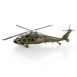 Hélicoptère Sikorsky Black Hawk Metal Earth Metal Earth MMS461 - 3