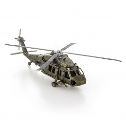 Hélicoptère Sikorsky Black Hawk Metal Earth Metal Earth MMS461 - 5