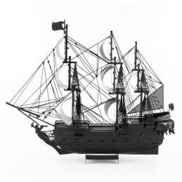 Iconx bateau pirate Black Pearl version noire Metal Earth Metal Earth ICX016B - 5