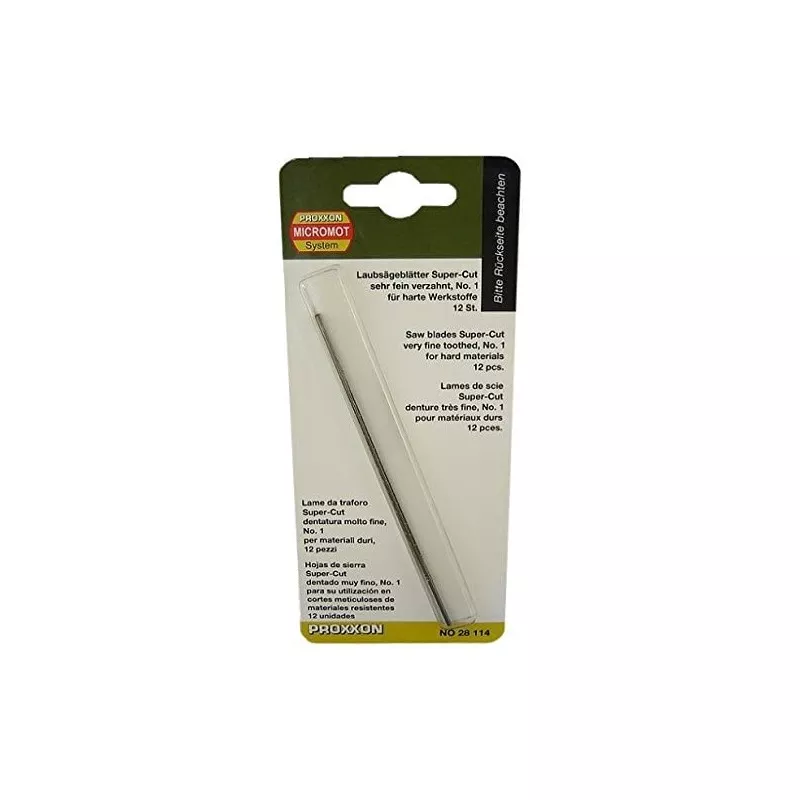 Lame de Scie à découper pour acier, denture très fine Proxxon Proxxon PRX-28114 - 1