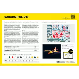 Canadair CL-215 1/72 Heller + glue and paints Heller HEL-56373 - 3