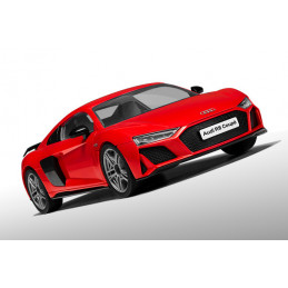 Audi R8 Coupé rouge - Quick Build Airfix Airfix J6049 - 3