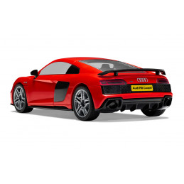Audi R8 Coupé rouge - Quick Build Airfix Airfix J6049 - 6