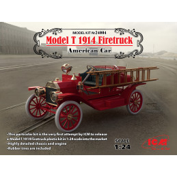 Ford Model T 1914 Pompiers US 1/24 ICM  24004 - 1