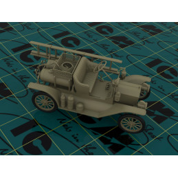 Ford Model T 1914 Firefighters US 1/24 ICM  24004 - 7