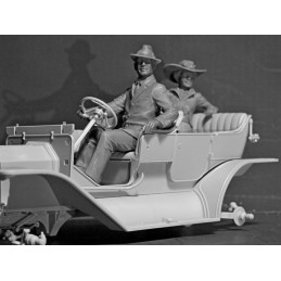 Ford Model T 1911 Touring avec personnages US 1/24 ICM  24025 - 7