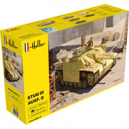 Tank STUG III AUSF. G 1/16 Heller Heller 30320 - 1