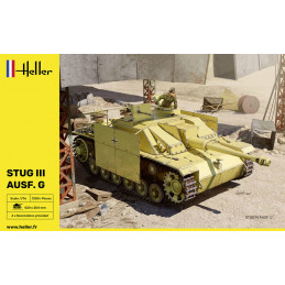 Tank STUG III AUSF. G 1/16 Heller Heller 30320 - 2