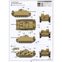 Tank STUG III AUSF. G 1/16 Heller Heller 30320 - 4
