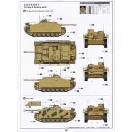 Tank STUG III AUSF. G 1/16 Heller Heller 30320 - 4