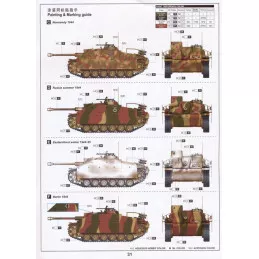 Tank STUG III AUSF. G 1/16 Heller Heller 30320 - 5