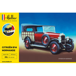 Citroen B14 Normande 1/24 Heller + colle et peintures Heller 56729 - 2