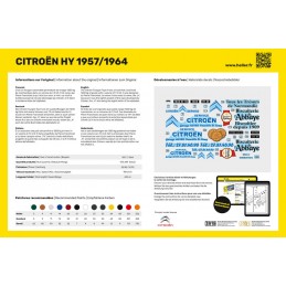 Cotroën HY 1/24 Heller + colle et peintures Heller HEL-56744 - 3