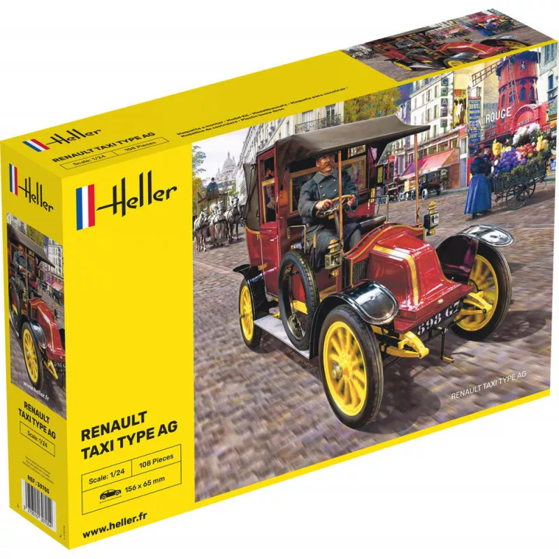 Renault Taxi Type AG 1/24 Heller Heller HEL-30705 - 1