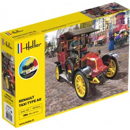 Renault Taxi Type AG 1/24 Heller + glue and paints Heller HEL-35705 - 1