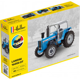 Tractor LANDINI 16000 DT 1/24 Heller + glue and paintsTractor LANDINI 16000 DT 1/24 Heller + glue and paints Heller HEL-57403 - 