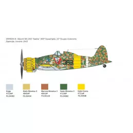 Macchi MC.200 Saetta 1/48 Italeri Italeri I2815 - 5