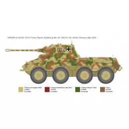 Blindé Sd.Kfz.234/2 Puma 1/35 Italeri Italeri I6572 - 5