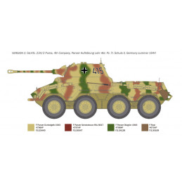Armored Sd.Kfz.234/2 Puma 1/35 Italeri Italeri I6572 - 6