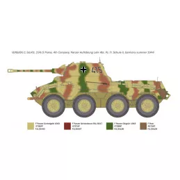 Blindé Sd.Kfz.234/2 Puma 1/35 Italeri Italeri I6572 - 6