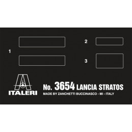 Lancia Stratos HF 1/24 Italeri Italeri I3654 - 5