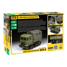 Camion Tracteur d'Artillerie STZ-5 1/35 Zvezda Zvezda Z3663 - 2