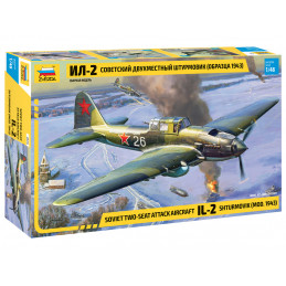 Aircraft IL-2M Sturmovik Mod. 1943 1/48 Zvezda Zvezda Z4826 - 1