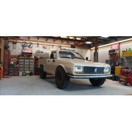 Bodywork Peugeot 504 pick-up under license 313mm 1/10 Hobbytech Hobbytech HT-SU1803021 - 5