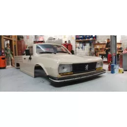 Bodywork Peugeot 504 pick-up under license 313mm 1/10 Hobbytech Hobbytech HT-SU1803021 - 6