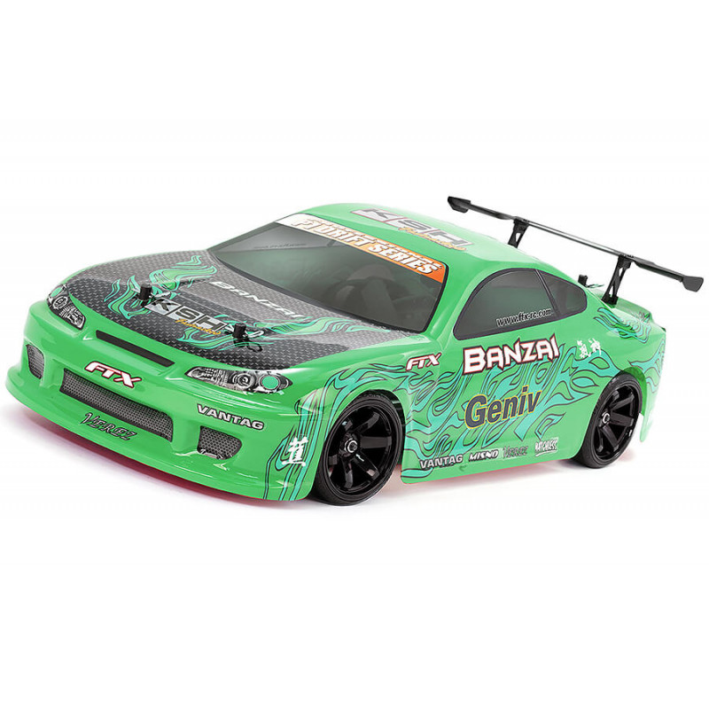 Banzai 4WD Drift verte 1/10 RTR FTX FTX FTX5529G - 1
