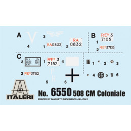 Véhicule 508 CM Coloniale 1/35 Italeri Italeri I6550 - 3